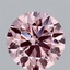 2.42 Ct. Fancy Vivid Pink Round Lab Grown Diamond