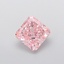 1.70 Ct. Fancy Intense  Pink Radiant Lab Grown Diamond