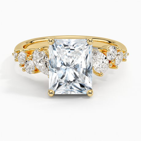 Olivetta Tapered Diamond Ring