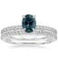 Platinum Simply Tacori Classic Diamond Bridal Set