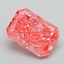 1.10 Ct. Fancy Vivid Pink Radiant Lab Grown Diamond