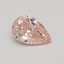 0.71 Ct. Fancy Vivid Pink Pear Lab Grown Diamond
