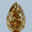 1.50 Ct. Fancy Intense Yellow Pear Lab Grown Diamond