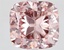 5.15 Ct. Fancy Intense  Pink Cushion Lab Grown Diamond