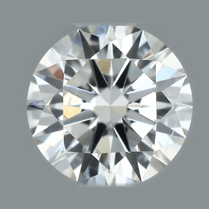 Round diamond — real photo
