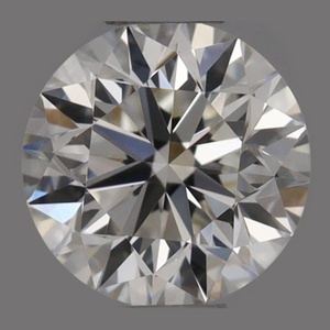 Round diamond — real photo