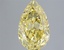 3.21 Ct. Fancy Intense Yellow Pear Lab Grown Diamond