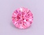 1.23 Ct. Fancy Vivid  Pink Round Lab Grown Diamond