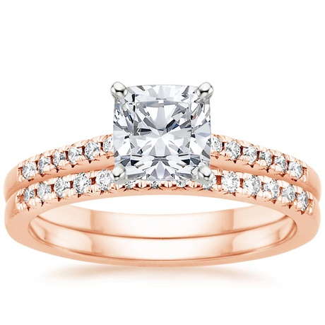 14K Rose Gold Sonora Diamond Bridal Set (1/4 ct. tw.)