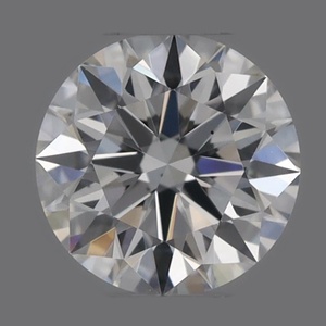 Round diamond — real photo