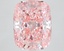 9.16 Ct. Fancy Vivid Pink Cushion Lab Grown Diamond