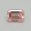 1.02 Ct. Fancy Pink Emerald Lab Grown Diamond