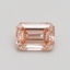 1.00 Ct. Fancy Intense Pink Emerald Lab Grown Diamond