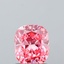 1.31 Ct. Fancy Vivid  Pink Cushion Lab Grown Diamond