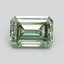 1.54 Ct. Fancy Intense Green Emerald Lab Grown Diamond