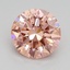 1.56 Ct. Fancy Intense Pink Round Lab Grown Diamond