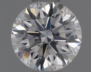 Round diamond — real photo