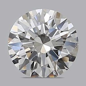 Round diamond — real photo