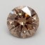 0.64 Ct. Fancy  Brown Round Lab Grown Diamond