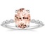 18K White Gold Marseille Half Coverage Diamond Ring (1/4 ct. tw.), smalltop view