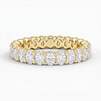 Low Profile Oval Eternity Diamond Ring (2 ct. tw.)