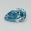 0.43 Ct. Fancy Vivid Blue Pear Lab Grown Diamond