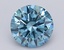 1.97 Ct. Fancy Vivid Blue Round Lab Grown Diamond