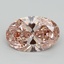 6.03 Ct. Fancy Vivid Pink Oval Lab Grown Diamond