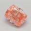1.08 Ct. Fancy Vivid Pink Cushion Lab Grown Diamond