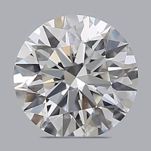 Round diamond — real photo
