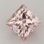 1.27 Ct. Fancy Brown Pink Princess Lab Grown Diamond
