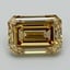 4.00 Ct. Fancy Intense  Yellow Emerald Lab Grown Diamond