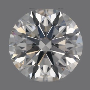Round diamond — real photo