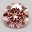 2.00 Ct. Fancy Intense Pink Round Lab Grown Diamond
