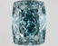 16.04 Ct. Fancy Vivid Blue Cushion Lab Grown Diamond