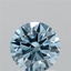 1.41 Ct. Fancy Vivid Blue Round Lab Grown Diamond