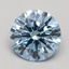 1.72 Ct. Fancy Blue Round Lab Grown Diamond