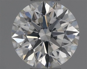 Round diamond — real photo