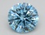 2.67 Ct. Fancy Vivid Blue Round Lab Grown Diamond