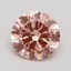 2.00 Ct. Fancy Intense Pink Round Lab Grown Diamond