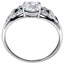 The Pomegranate Blossom Ring, smallside view