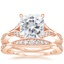 14KR Moissanite Zinnia Diamond Bridal Set (1/2 ct. tw.), smalltop view