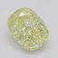0.62 Ct. Fancy Yellow Cushion Diamond