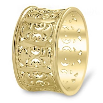 Custom Wide Secret Garden Band
