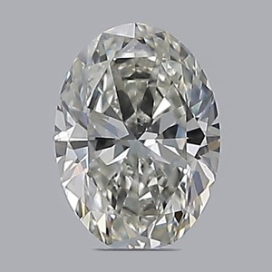 Oval diamond — real photo