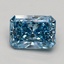 1.78 Ct. Fancy Vivid Blue Radiant Lab Grown Diamond