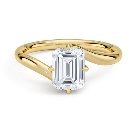 Atelier Bypass Solitaire Ring