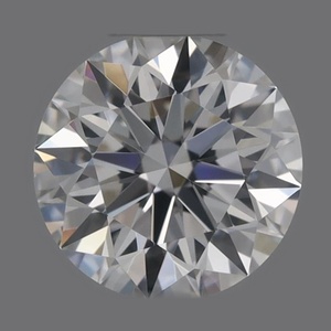 Round diamond — real photo
