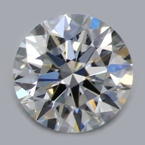 Round diamond — real photo