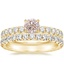 14K Yellow Gold Olympia Diamond Ring with Luxe Sienna Diamond Ring (5/8 ct. tw.)